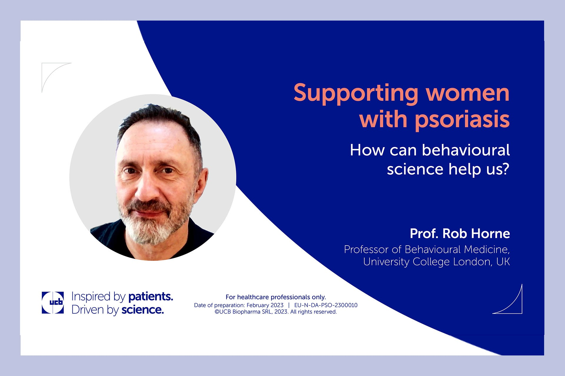 Quote card of expert dermatologist, Professor Robert Horne 