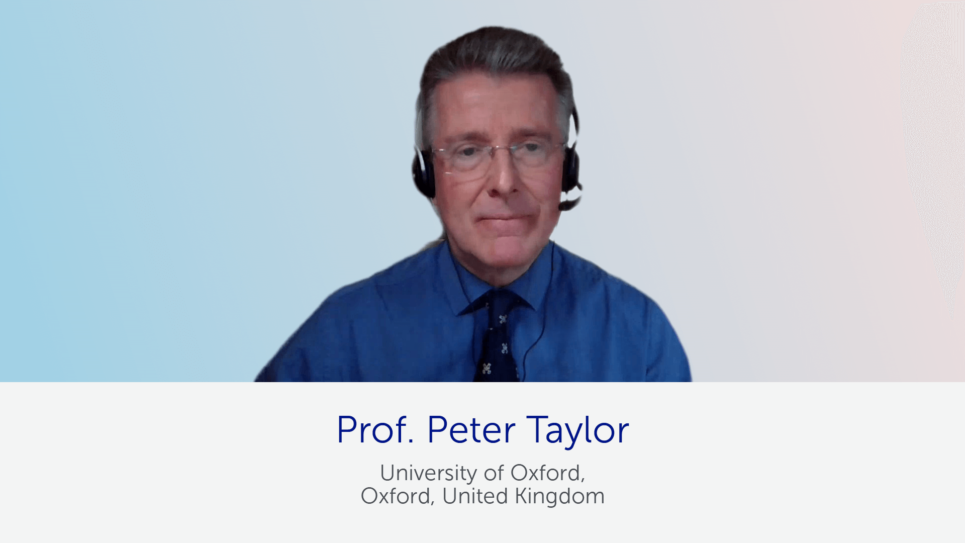 Peter Taylor Video